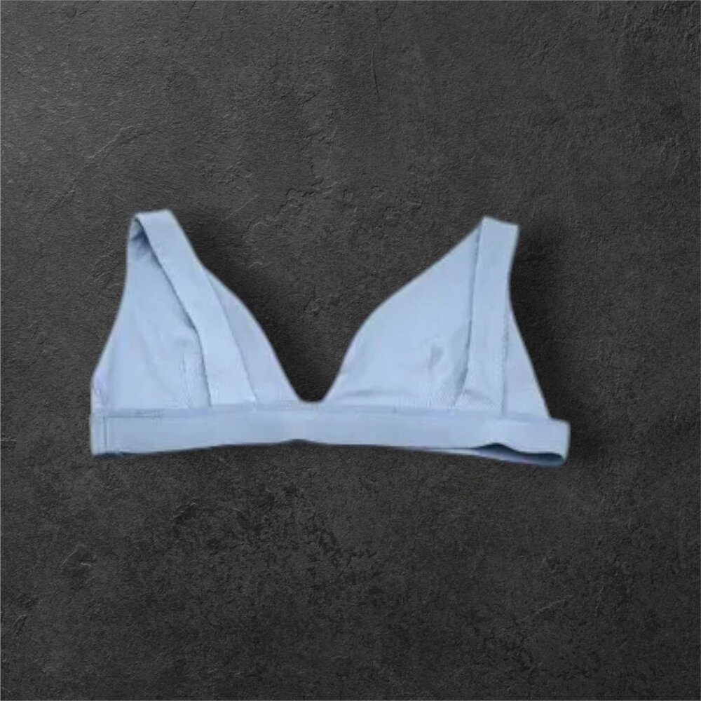 NWOT Rivir Ribbed Plunge Pullover Bra - Picture 2 of 4